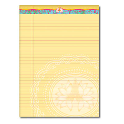 Lotus Yellow Legal Pad